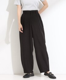 Cutie Blonde | 【セットアップ可】麻調ゆるカーブパンツ(その他パンツ)