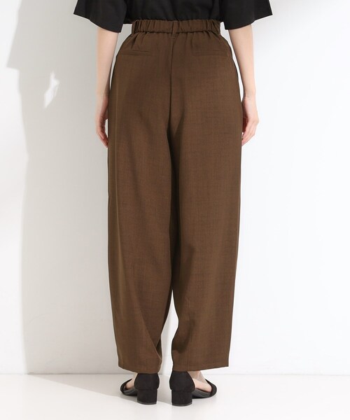 Cutie Blonde（キューティーブロンド）の「【セットアップ可】さらりと軽やか 麻調ゆるカーブパンツ（その他パンツ・レディース・ブラック/ブラウン系その他・03/02/01/04）」の13枚目の写真