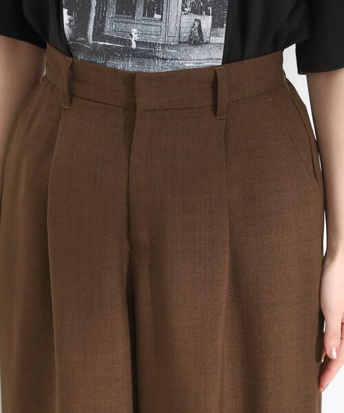 Cutie Blonde（キューティーブロンド）の「【セットアップ可】さらりと軽やか 麻調ゆるカーブパンツ（その他パンツ・レディース・ブラック/ブラウン系その他・03/02/01/04）」の14枚目の写真
