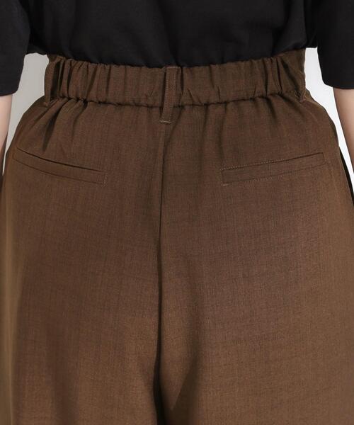Cutie Blonde（キューティーブロンド）の「【セットアップ可】さらりと軽やか 麻調ゆるカーブパンツ（その他パンツ・レディース・ブラック/ブラウン系その他・03/02/01/04）」の15枚目の写真