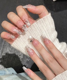 shoppinggo(�V���b�s���O�S�[)�̃l�C���`�b�v ���X �n�[�g ���炫�� ���� �V���v�� �l�C���A�[�g �A�[�g�`�b�v(�}�j�L���A/�W�F���l�C��)