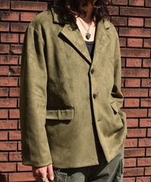 Plantation オリーブグリーン テーラードジャケット カーキ パッカブル