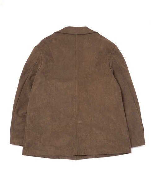 Noen（ノエン）の「フェイクスエードテーラードジャケット（テーラードジャケット・メンズ・ブラウン/カーキ・MEDIUM/LARGE）」の21枚目の写真