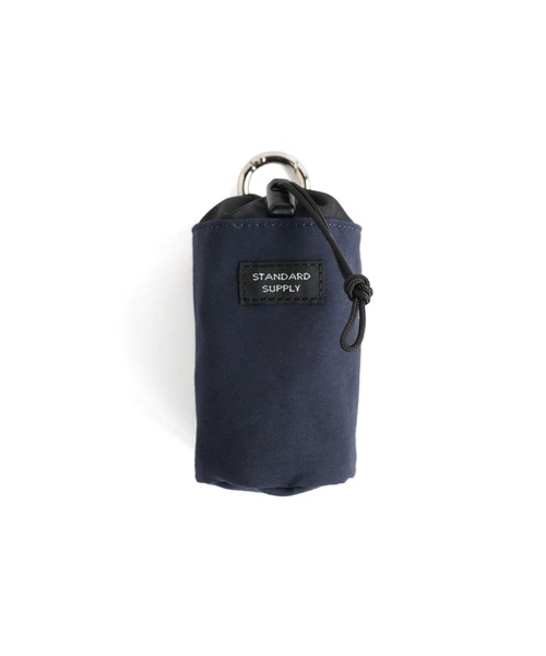 STANDARD SUPPLY(スタンダードサプライ)の「スタンダードサプライ / SIMPLICITY シンプリシティ / DRAW STRING CHARM POUCH ドローストリングチャームポーチ(ポーチ・レディース・モカ/マスタード/ネイビー/ブラック/チャコールグレー/ダークパープル/サンドベージュ/グリーン/ブルー/レッド/グレー/ダークブラウン・FREE)」の8枚目の写真