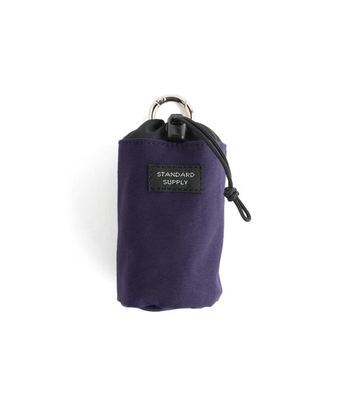 STANDARD SUPPLY(スタンダードサプライ)の「スタンダードサプライ / SIMPLICITY シンプリシティ / DRAW STRING CHARM POUCH ドローストリングチャームポーチ(ポーチ・レディース・モカ/マスタード/ネイビー/ブラック/チャコールグレー/ダークパープル/サンドベージュ/グリーン/ブルー/レッド/グレー/ダークブラウン・FREE)」の10枚目の写真