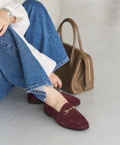 LE TALONレザービットバブーシュ ブラウン23.5cm ルタロン 追加》レザービットバブーシュ（ローファー）｜LE TALON（ル