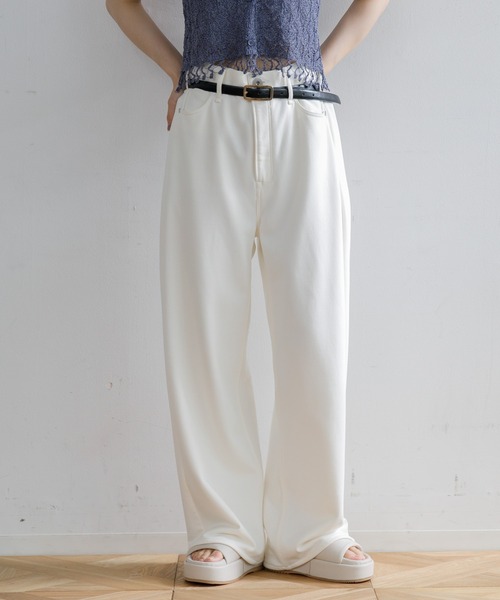 upper hights THE LIDDY スウェットワイドパンツ