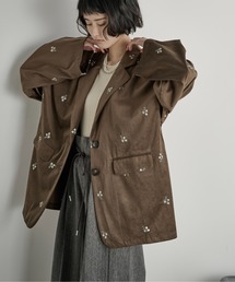 テーラードジャケット（花柄・ボタニカル柄）ファッション通販