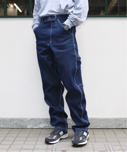 GUNG HO（ガンホー）の「GUNG HO ガンホー / ORIGINAL PAINTER PANTS（デニムパンツ・メンズ・インディゴブルー・30inch/32inch/34inch）」の2枚目の写真