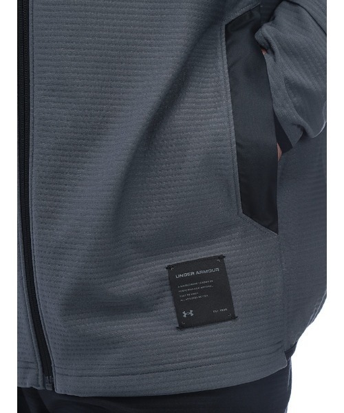 UNDER ARMOUR（アンダーアーマー）の「UNDER ARMOUR (アンダーアーマー) FITTED 切り替え フルジップ パーカー MOTIVATE RIB HYBRID HD（パーカー・メンズ・ワイン/ダークグレー・4XL/5XL/3XL）」の17枚目の写真