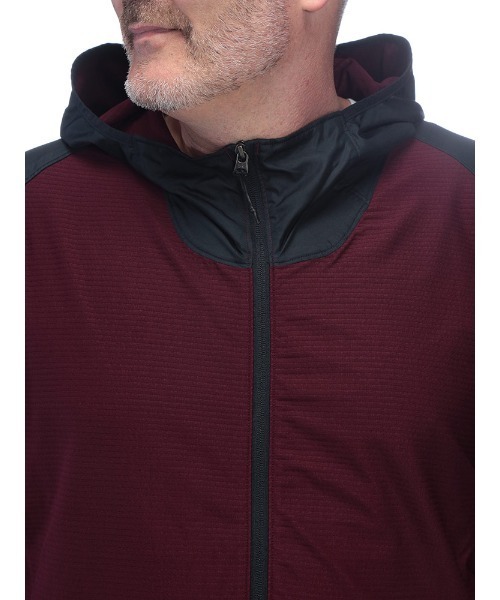 UNDER ARMOUR（アンダーアーマー）の「UNDER ARMOUR (アンダーアーマー) FITTED 切り替え フルジップ パーカー MOTIVATE RIB HYBRID HD（パーカー・メンズ・ワイン/ダークグレー・4XL/5XL/3XL）」の21枚目の写真