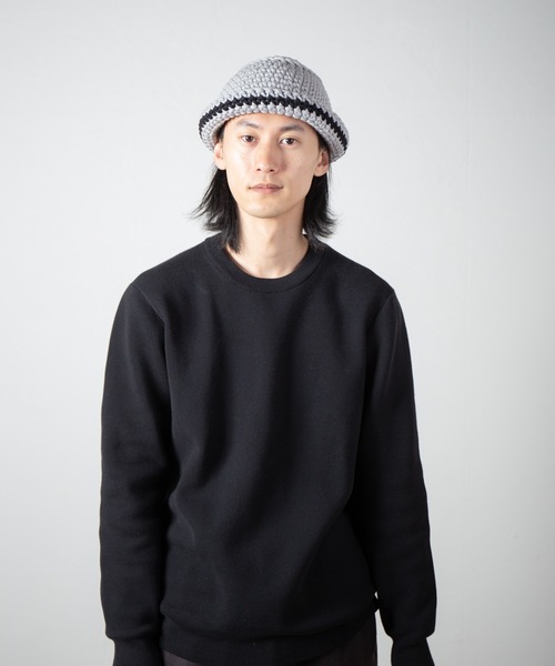 【新品】Y.A.R.N. ヤーン KNIT HAT ニットハット Y.A.R.N.(ヤーン) Y.A.R.N. KNIT HAT-74 / BLACK | Detail