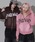 SEQUENZ�i�V�[�N�G���Y�j�́u�ySEQUENZ/�V�[�N�G���Y�zlogo Zip-up short hoodie/�ʒ� �V���[�g��W�b�v�A�b�v�@���S�p�[�J�[�i�p�[�J�[�j�v�b�s���N