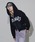 SEQUENZ�i�V�[�N�G���Y�j�́u�ySEQUENZ/�V�[�N�G���Y�zlogo Zip-up short hoodie/�ʒ� �V���[�g��W�b�v�A�b�v�@���S�p�[�J�[�i�p�[�J�[�j�v�b�u���b�N