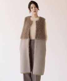 ジレ ロングジレ ファージレ」に該当するファッション通販