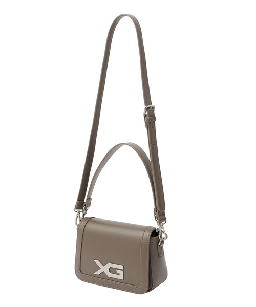 XG EMBLEM BUCKLE 2WAY FAUX LEATHER BAG（ショルダーバッグ）｜X-girl