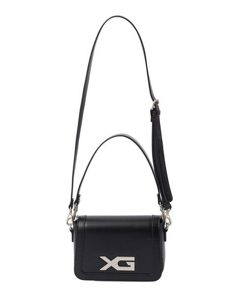 X-girl（エックスガール）の「XG EMBLEM BUCKLE 2WAY FAUX LEATHER BAG（ショルダーバッグ・レディース・ブラック/ブラウン・ONE SIZE）」の5枚目の写真