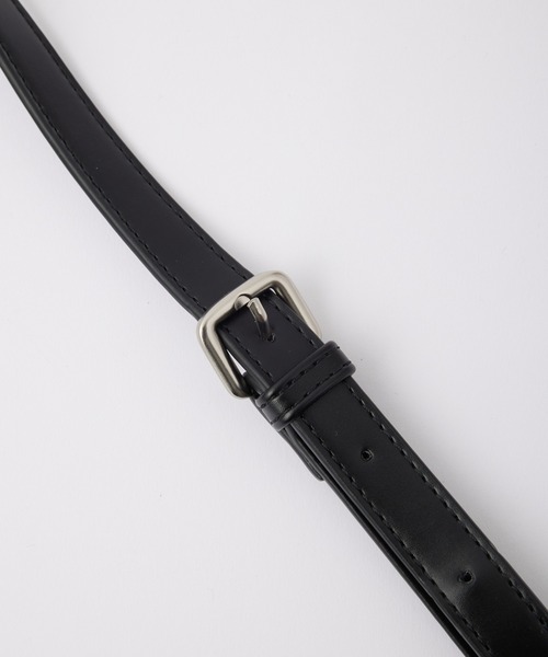 X-girl（エックスガール）の「XG EMBLEM BUCKLE 2WAY FAUX LEATHER BAG（ショルダーバッグ・レディース・ブラック/ブラウン・ONE SIZE）」の12枚目の写真