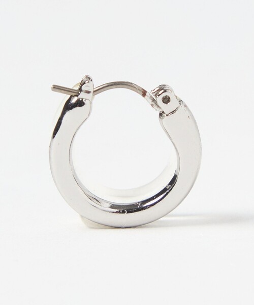 CITEN(シテン)の「<CITEN>クリアメタルフープピアス(ピアス(両耳用)・レディース・ライトブルー/ホワイト・FREE)」の7枚目の写真