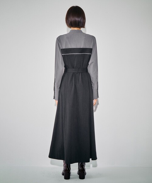 【新品タグ付き】UNITED TOKYO リメイクビスチェワンピース リメイクビスチェワンピース｜ウォッシャブル/防シワ/ストレッチ/抗