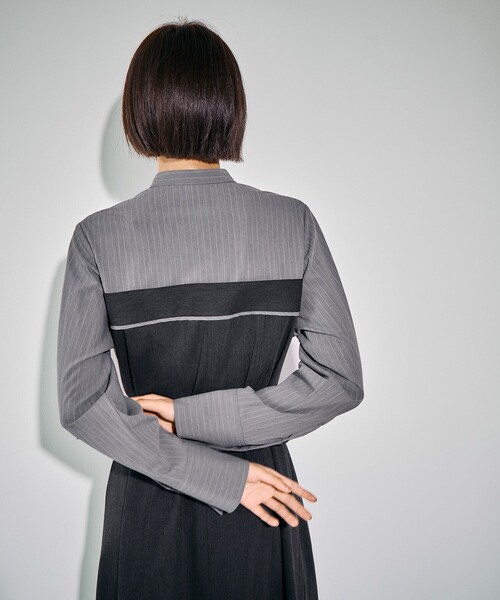 リメイクビスチェワンピース｜ウォッシャブル/防シワ/ストレッチ/抗