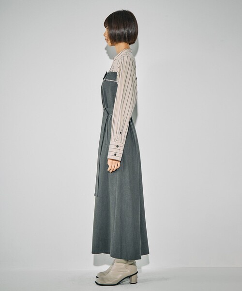 【新品タグ付き】UNITED TOKYO リメイクビスチェワンピース リメイクビスチェワンピース｜ウォッシャブル/防シワ/ストレッチ/抗