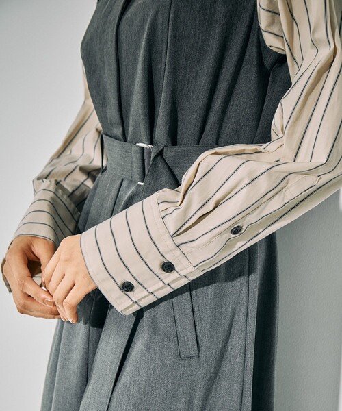 リメイクビスチェワンピース｜ウォッシャブル/防シワ/ストレッチ/抗