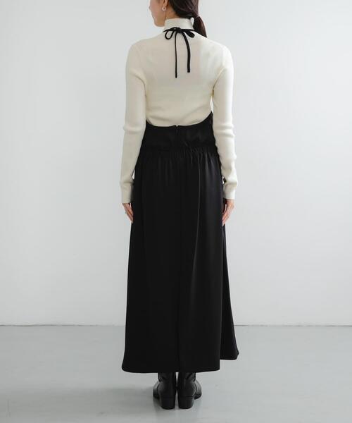 URBAN RESEARCH(アーバンリサーチ)の「ホルターネックキャミワンピース(ワンピース・レディース・チャコールグレー/ブラック・FREE)」の18枚目の写真