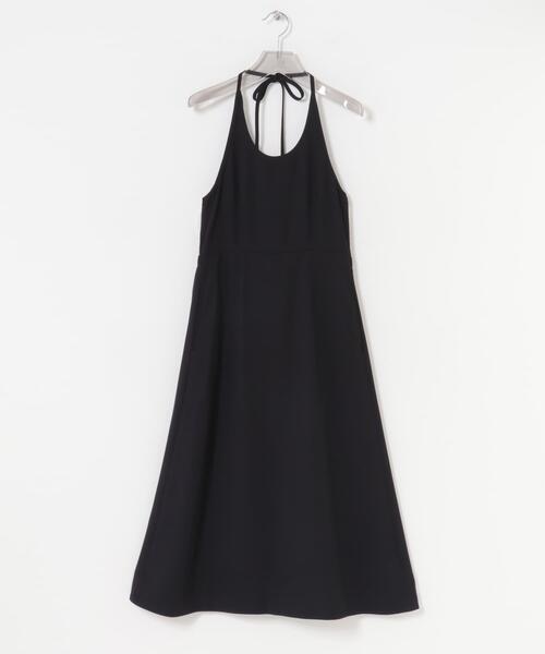 URBAN RESEARCH(アーバンリサーチ)の「ホルターネックキャミワンピース(ワンピース・レディース・チャコールグレー/ブラック・FREE)」の19枚目の写真
