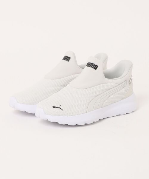 PUMA(プーマ)の「《PUMA》SOFTRIDE コスミック EASE IN(スリッポン・メンズ・ブラック/ネイビー/グリーン系その他/グレー系・25.5cm/26.0cm/26.5cm/27.0cm/27.5cm/28.0cm/25.0cm/22.5cm/23.0cm/23.5cm/24.0cm/24.5cm)」の2枚目の写真