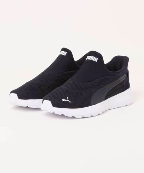 PUMA（プーマ）の「《PUMA》SOFTRIDE ｺｽﾐｯｸ EASE IN（スリッポン・メンズ・ブラック/ネイビー/グリーン系その他・25.5cm/26.0cm/26.5cm/27.0cm/27.5cm/28.0cm/25.0cm）」の3枚目の写真