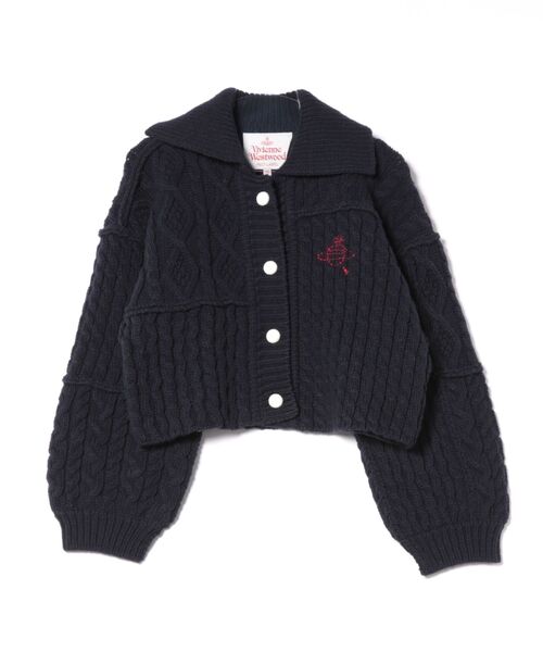 Vivienne Westwood ケーブルニットセーター 00 Vivienne Westwood（ヴィヴィアンウエストウッド）の「ﾌｨｯｼｬｰﾏﾝ