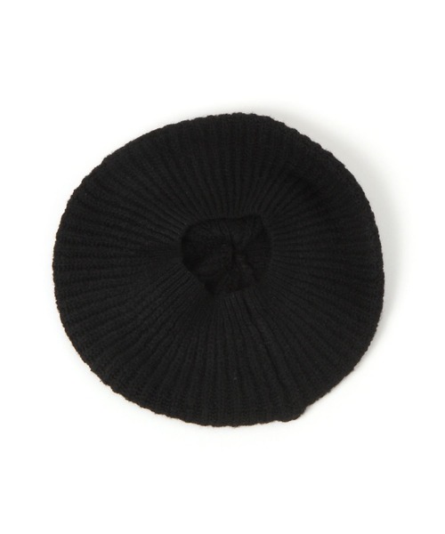 LAKOLE（ラコレ）の「ニットベレー帽 / 581874（ハンチング/ベレー帽・レディース・ブラック/オフホワイト/グレー・FREE）」の7枚目の写真