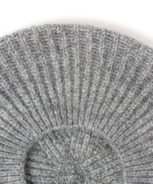 LAKOLE（ラコレ）の「ニットベレー帽 / 581874（ハンチング/ベレー帽・レディース・ブラック/オフホワイト/グレー・FREE）」の14枚目の写真