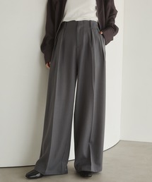 hunch | ポリツイル タックパンツ(その他パンツ)