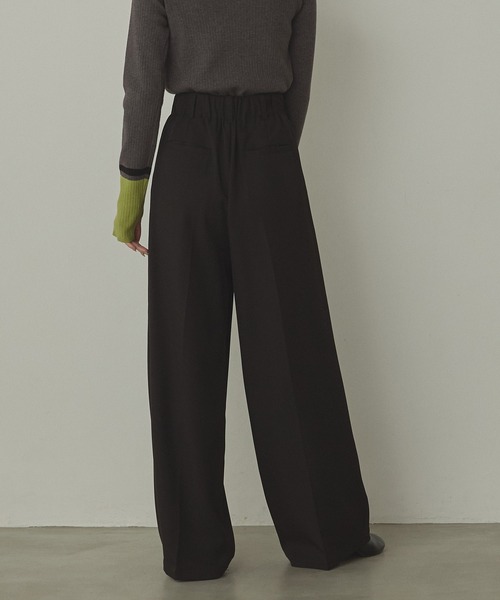 hunch(ハンチ)の「ポリツイル タックパンツ(その他パンツ・レディース・ブラック/グレー/カーキブラウン・FREE)」の19枚目の写真