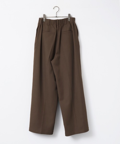 hunch(ハンチ)の「ポリツイル タックパンツ(その他パンツ・レディース・ブラック/グレー/カーキブラウン・FREE)」の5枚目の写真