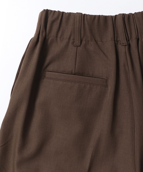 hunch(ハンチ)の「ポリツイル タックパンツ(その他パンツ・レディース・ブラック/グレー/カーキブラウン・FREE)」の6枚目の写真