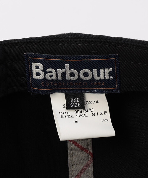 Barbour（バブアー）の「Barbour/バブアー BARBOUR CASCADE CAP（キャップ・メンズ・ブラック/ベージュ・ONE SIZE）」の6枚目の写真