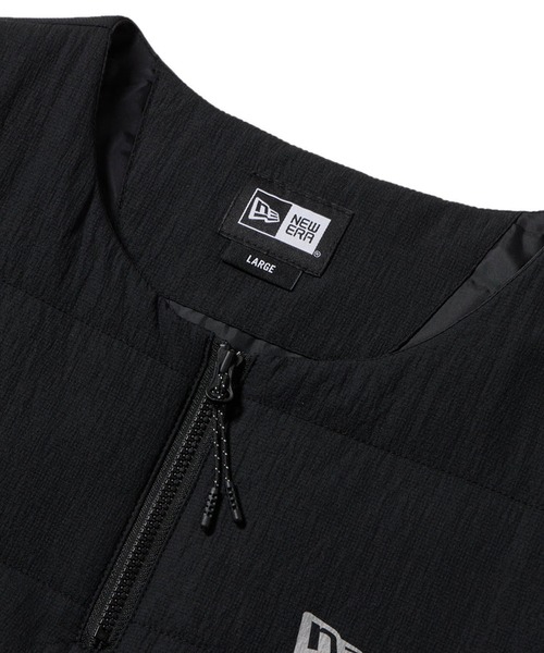 NEW ERA(ニューエラ)の「NEW ERA/ニューエラ パディングベスト アウトドア 14707047(ベスト・メンズ・ブラック・M/L/XL/2XL)」の7枚目の写真
