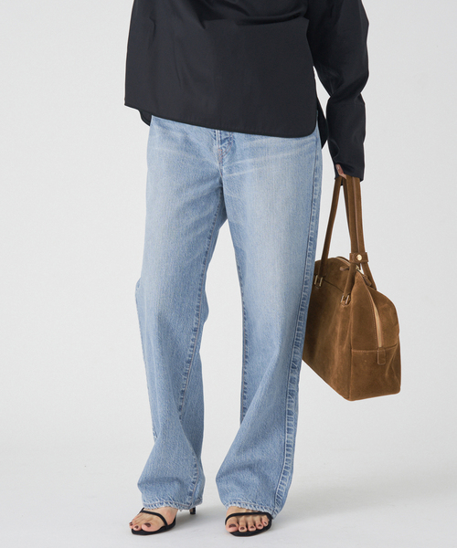 アッパーハイツ THE CECILIE ストレートデニムパンツ 21 アッパーハイツ THE CECILIE ストレートデニムパンツ 21 アッパー
