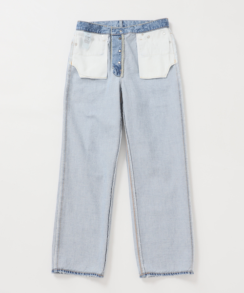 upper hights/アッパーハイツ THE CECILIE ルーズストレートデニム