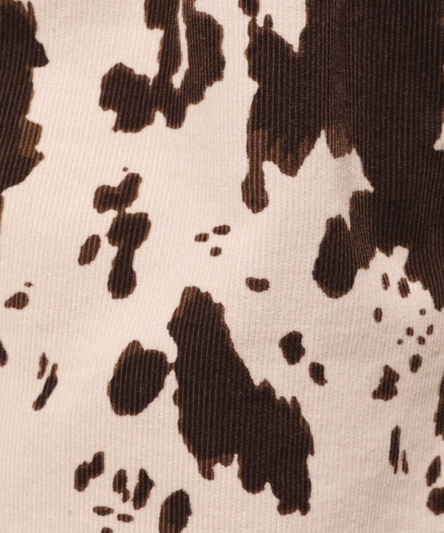 niko and...（ニコアンド）の「プリントコーデュロイパンツ（その他パンツ・レディース・チャコール/ダークグレー/ナチュラル/ブラウン/ホワイト/アイボリー/カモフラージュ・FREE）」の20枚目の写真