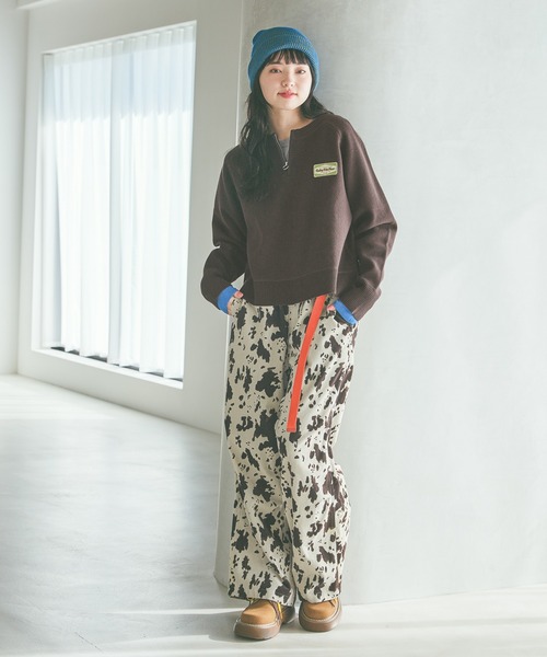 セール】プリントコーデュロイパンツ（その他パンツ）｜niko and