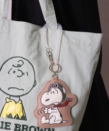 BAYBLO（ベイブロ）の「(ACT)【PEANUTS】サガラ刺繍 フェイクレザー ダイカット パスケース（パスケース）」