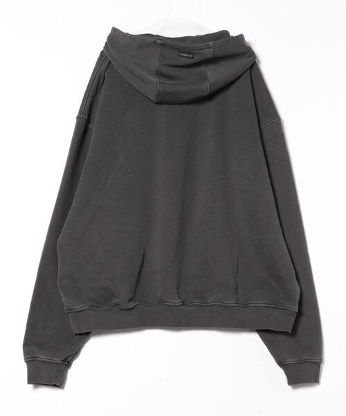 AJOBYAJO（アジョバイアジョ）の「AJOBYAJO/アジョバイアジョ/Twofold Washed Hoodie（パーカー・レディース・チャコールグレー・L/XL）」の10枚目の写真