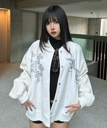KsG（ケーエスジー）の「Rhinestone Cross Studium Jacket（テーラードジャケット）」