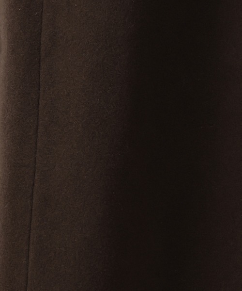 31 Sons de mode（トランテアン　ソン　ドゥ　モード）の「2025秋冬新作 スタンドカラーロングコート（ステンカラーコート・レディース・ブラウン/グレイッシュベージュ/ブラック・S/M）」の20枚目の写真