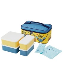 SPECIAL PRODUCT DESIGN（スペシャルプロダクトデザイン）の「ミニオン 保冷バッグ付行楽ランチセット 3.8L SK（お弁当箱）」