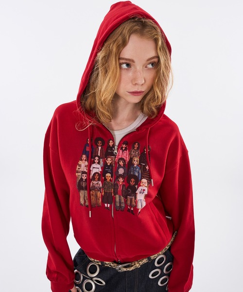 wishforever 完売ジップパーカー ゲームロゴスウェットのデザインがジップパーカーで登場！？ The game